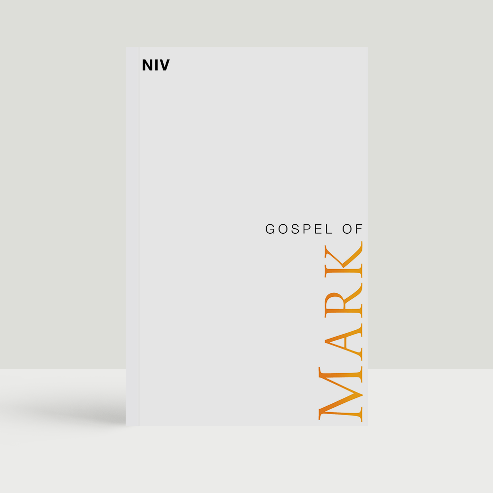 Box of 146 NIV Gospel of Mark in a paperback design, ideal for distribution during outreach.
