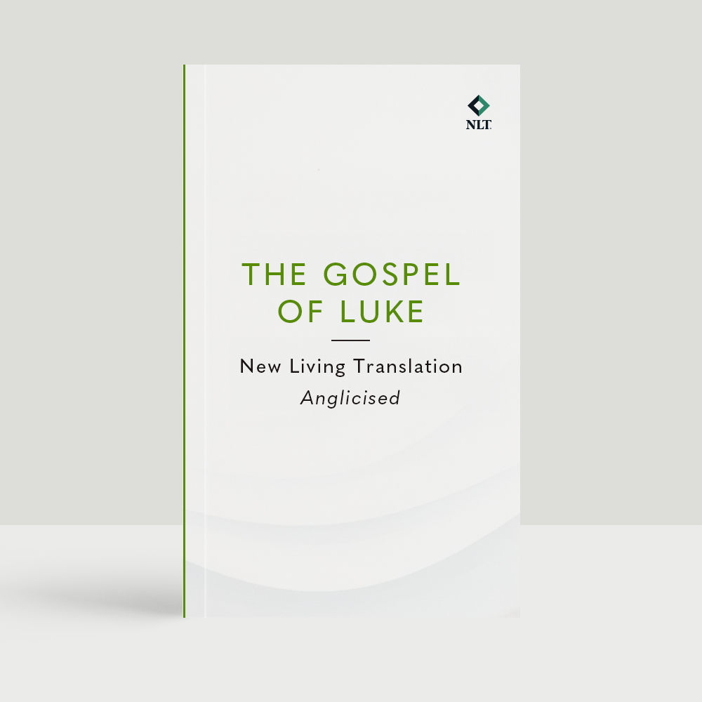 Box of 100 NLT (Anglicised) Gospel of Luke booklets, ideal for church outreach and ministry distribution.
