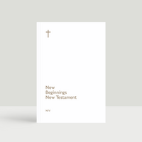 NIV New Beginnings New Testament (Box of 40)