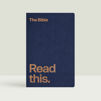 Box of 20 'Read this' Bible with textured faux leather cover, ideal for young people in Australia.